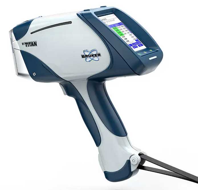 Bruker S1 Titan 800 Handheld XRF Analyzer